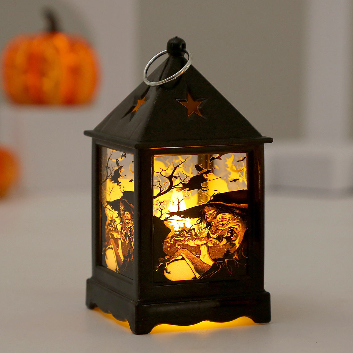 Creative LED Portable Halloween Pumpkin Light for Kids