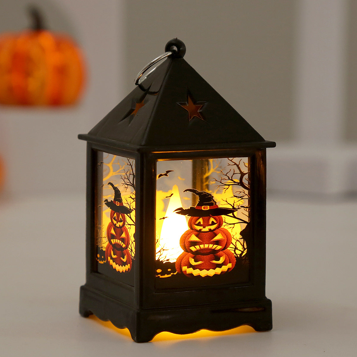 Creative LED Portable Halloween Pumpkin Light for Kids