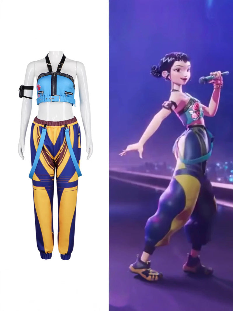 Demon Hunters Cosplay Costume