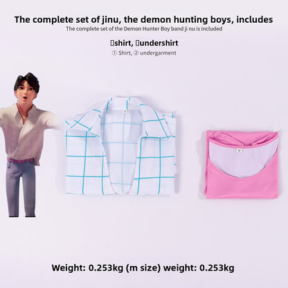 Kpop Anime Cosplay Costume Set for Boys and Girls