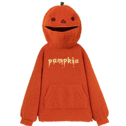 Halloween Pumpkin Hooded Sweatshirt