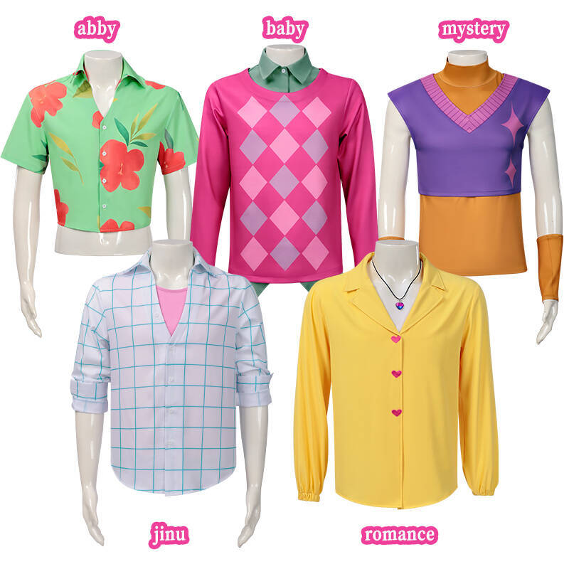 Kpop Anime Cosplay Costume Set for Boys and Girls
