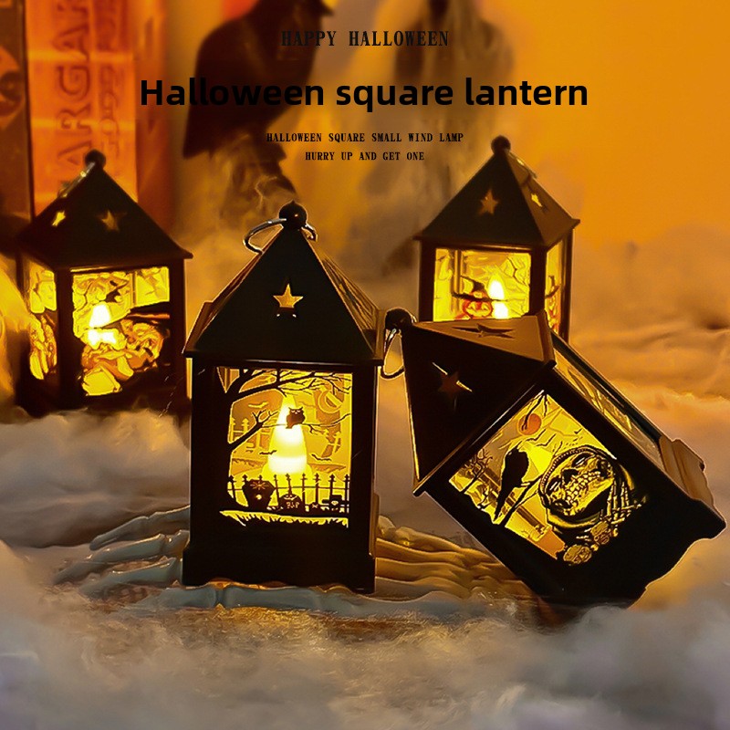 Creative LED Portable Halloween Pumpkin Light for Kids