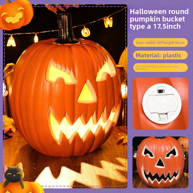 Halloween Pumpkin Decorations for Party Scene