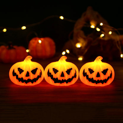 Halloween Spooky Jack's Pumpkin Lights 3pcs