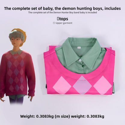 Kpop Anime Cosplay Costume Set for Boys and Girls