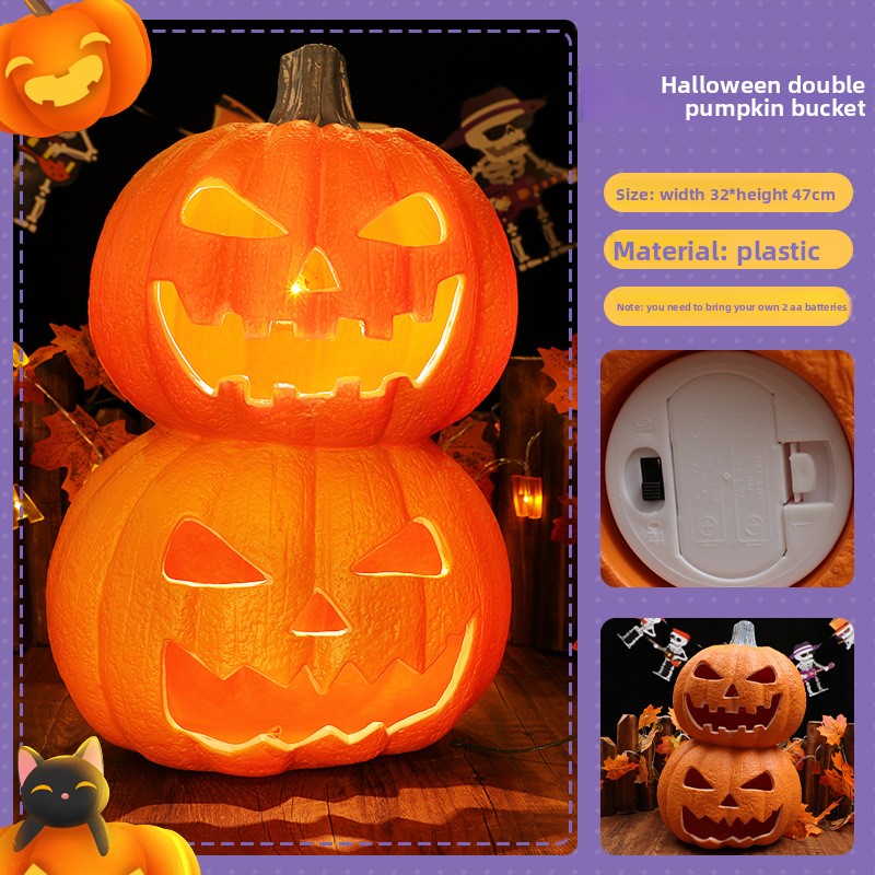 Halloween Pumpkin Decorations for Party Scene