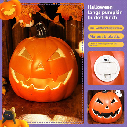 Halloween Pumpkin Decorations for Party Scene