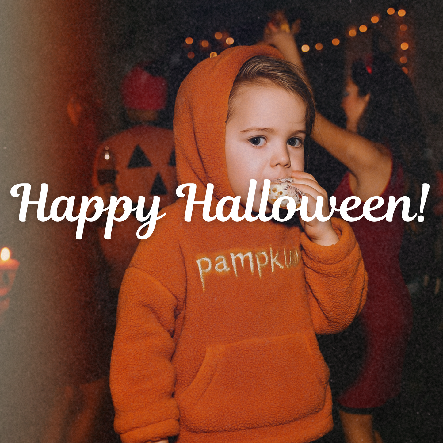 Halloween Pumpkin Hooded Sweatshirt
