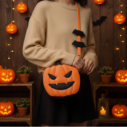 Halloween Pumpkin Cross Bag