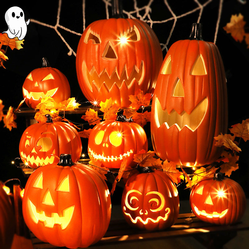 Halloween Pumpkin Decorations for Party Scene