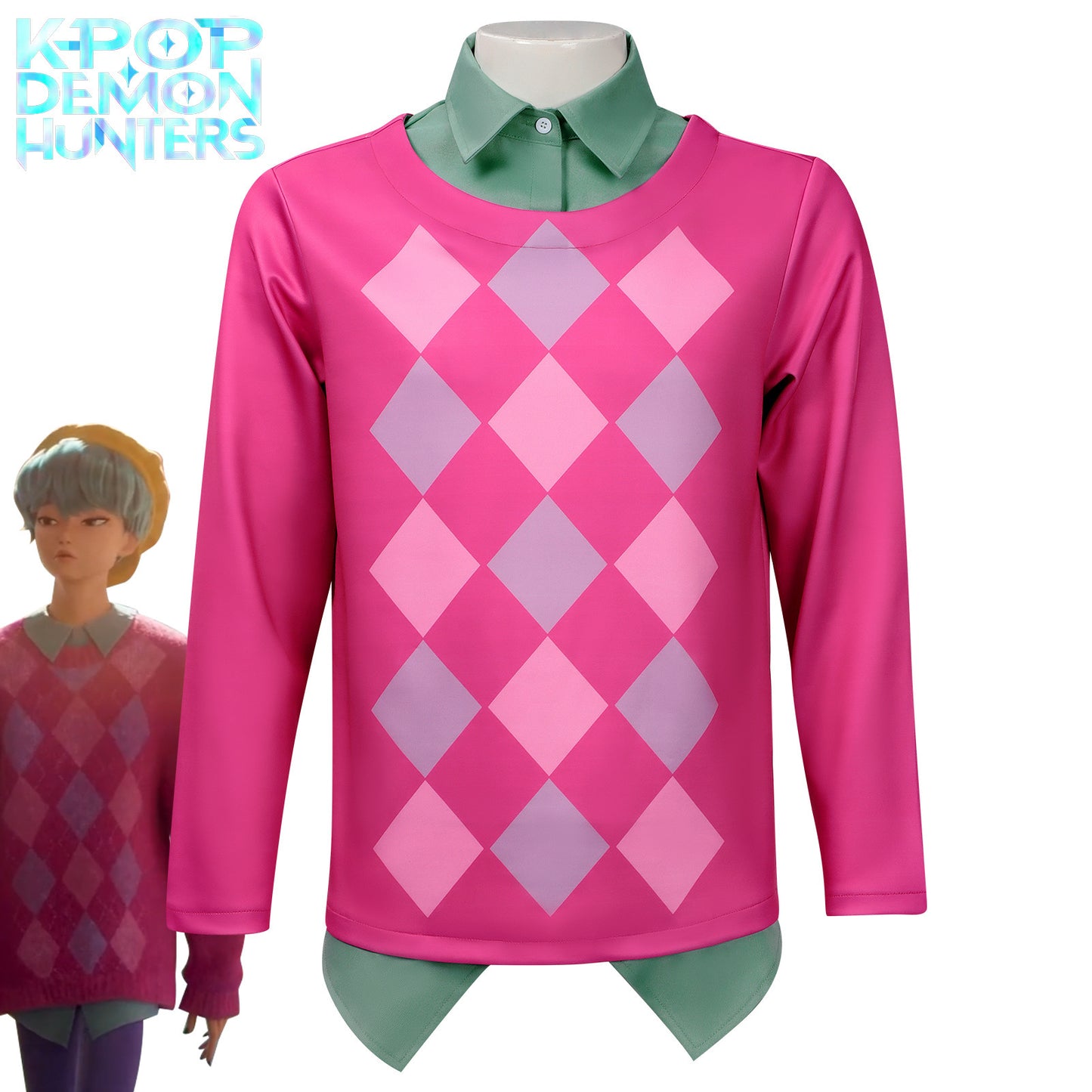 Kpop Anime Cosplay Costume Set for Boys and Girls
