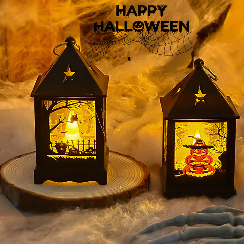Creative LED Portable Halloween Pumpkin Light for Kids