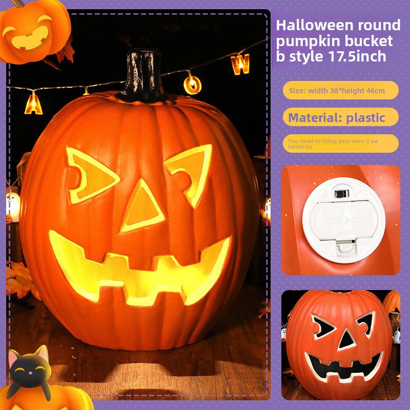 Halloween Pumpkin Decorations for Party Scene