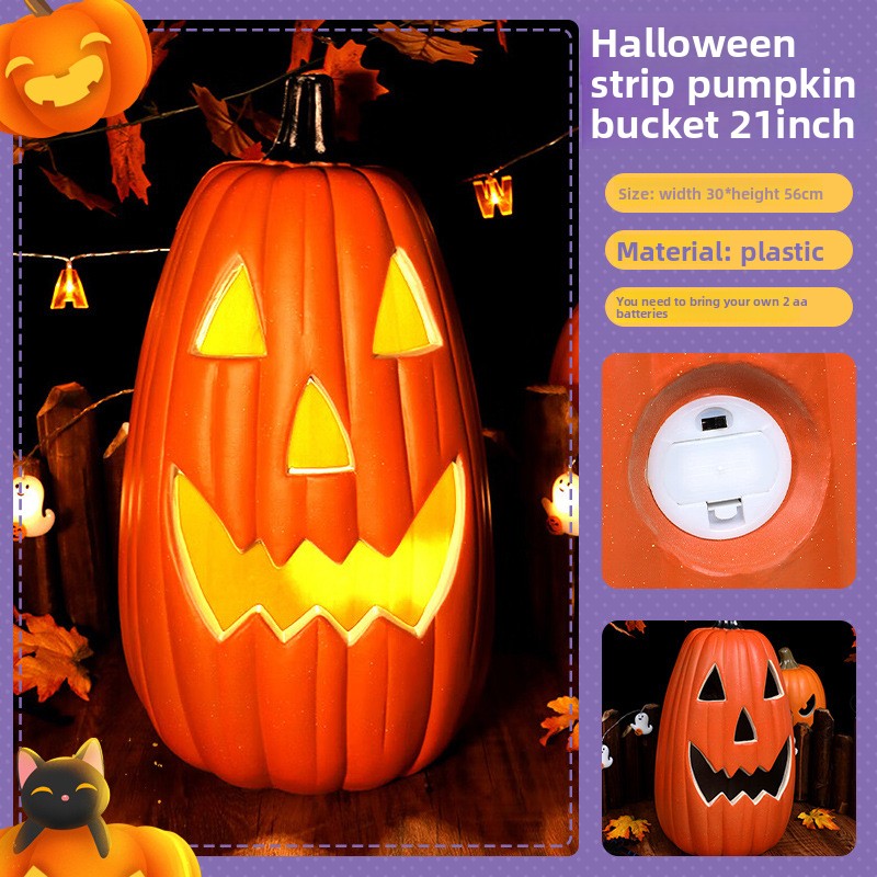 Halloween Pumpkin Decorations for Party Scene